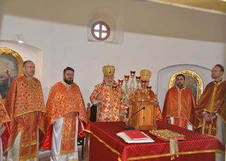 Vladyka Rusnák posvätil obnovený chrám v Kručove